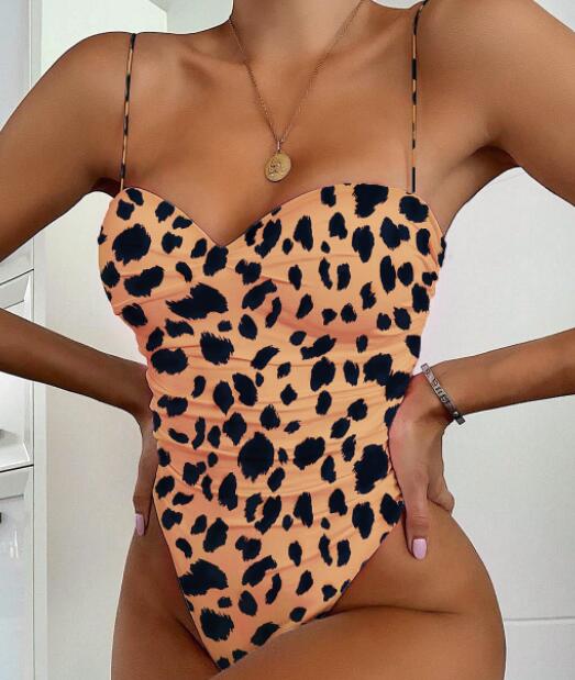 Outdoor Sports swimsuit women solid bikini splicing Halter leopard pattern openwork strap swimwear yakuda flexible stylish Bikinis set wear
Outdoor Sports swimsuit women solid bikini splicing Halter leopard pattern openwork strap swimwear yakuda flexible stylish Bikinis set wear