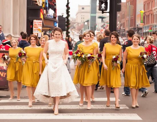 New Mustard Bridesmaid With Crew Ruched Sash A Line Knee Length Chiffon Hot Charming Prom Dresses Party Gowns Z63 0510