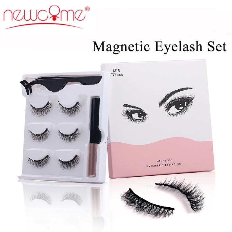 NEWCOME 3 Pairs Magnetic Eyelash Set Liquid Eyeliner False Eyelash Extension Tweezer Set Waterproof Long Lasting Makeup Eye Lash
NEWCOME 3 Pairs Magnetic Eyelash Set Liquid Eyeliner False Eyelash Extension Tweezer Set Waterproof Long Lasting Makeup Eye Lash