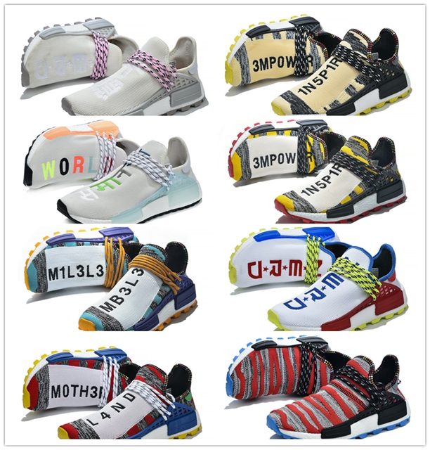 2020 New HUMAN Pharrell Williams Men Women Running Sport Humanrace Infinite Species Shoes Nmds Black White Primeknit Running Shoes, Color 8
2020 New HUMAN Pharrell Williams Men Women Running Sport Humanrace Infinite Species Shoes Nmds Black White Primeknit Running Shoes, Color 8
