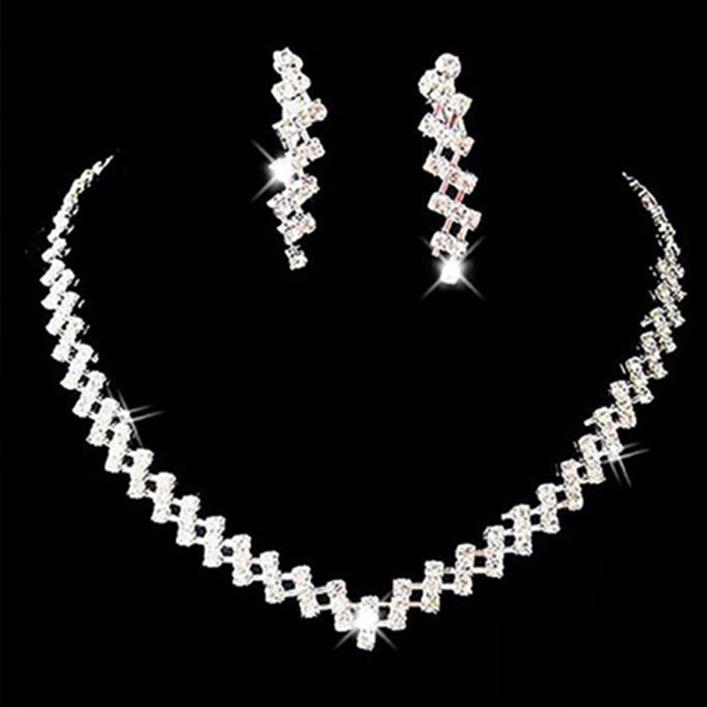 sumptuous hot bridal wedding prom jewelry crystal rhinestone necklace earring set, As pic
sumptuous hot bridal wedding prom jewelry crystal rhinestone necklace earring set, As pic