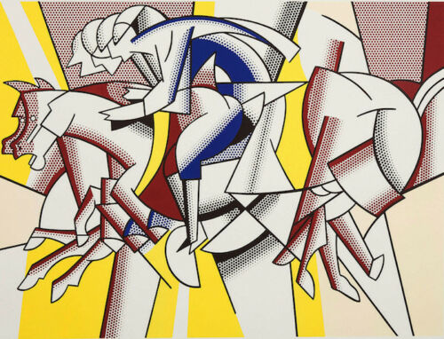 Roy Lichtenstein Oil Painting On Canvas Pop Art The Red Horseman Home Decor Handpainted &HD Print Wall Art Canvas Pictures 191030
Roy Lichtenstein Oil Painting On Canvas Pop Art The Red Horseman Home Decor Handpainted &HD Print Wall Art Canvas Pictures 191030