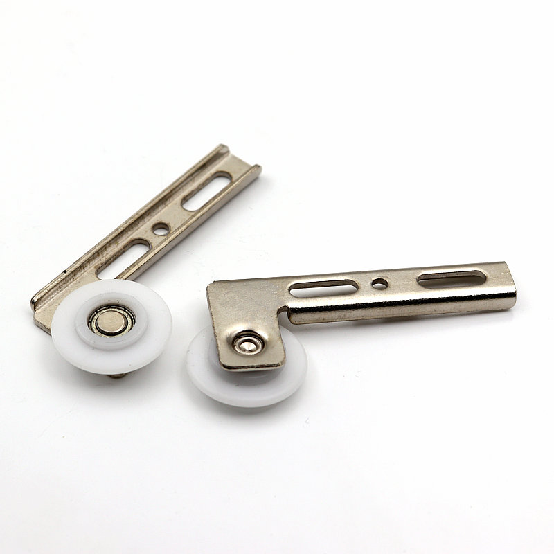 Wardrobe Closet Sliding Door Wheel Furniture Caster Side-Mounted Pulley Sheave Drawer External Mounting Cabinet
