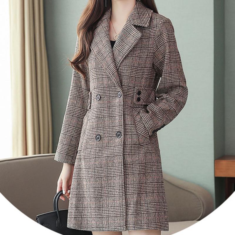 2019 Winter New Fashion Slim Womens Oversize Lapel Cashmere Wool Blend Belt Trench Coat Outwear Jacket Z1012, Gray
2019 Winter New Fashion Slim Womens Oversize Lapel Cashmere Wool Blend Belt Trench Coat Outwear Jacket Z1012, Gray