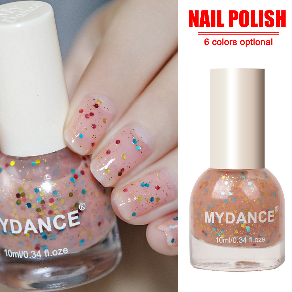 Women Nail Polish Nail Glimmer Shell Glitter Lacquer Varnish Art Peelable 10ML Nails Polish Art Women Female J3
Women Nail Polish Nail Glimmer Shell Glitter Lacquer Varnish Art Peelable 10ML Nails Polish Art Women Female J3