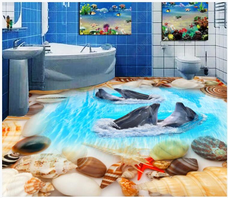 3d pvc Self-adhesive flooring custom photo Waterproof floor Beach shell dolphin living room home decor Vinyl wallpaper for walls 3 d, Blue
3d pvc Self-adhesive flooring custom photo Waterproof floor Beach shell dolphin living room home decor Vinyl wallpaper for walls 3 d, Blue