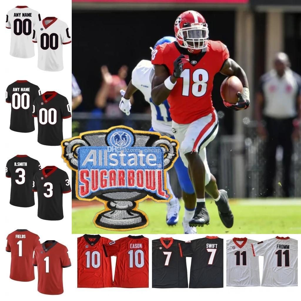 Custom Georgia Bulldogs Football Jersey Tyson Campbell Warren Ericson John FitzPatrick Jaden Hunter Tyrique McGhee Richard LeCounte Jersey, Black;red
Custom Georgia Bulldogs Football Jersey Tyson Campbell Warren Ericson John FitzPatrick Jaden Hunter Tyrique McGhee Richard LeCounte Jersey, Black;red
