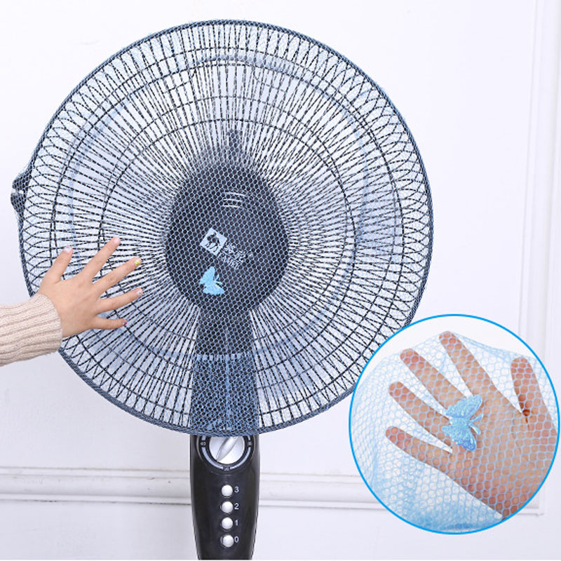 Home Necessary Nylon Fan Cover For Kids Baby Finger Safety Electric Fan Net Dust Protection Cover Free Shipping