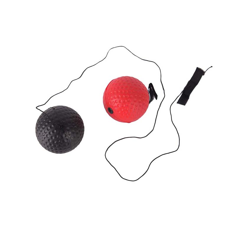 Boxing Reflex Ball Fight Ball Punching Speed Ball for Boxing Training Gym Exercise Coordination With Headband Improve Reaction