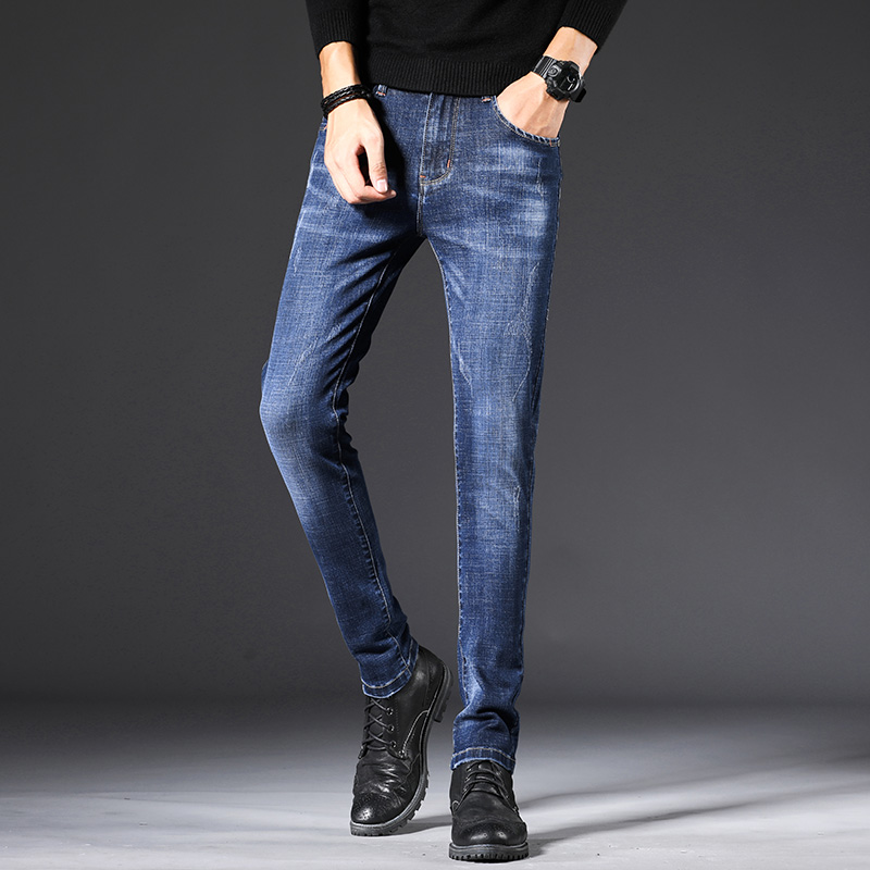 Jeans Men's Clothes 2020 Youth Street dress dress Fashion Casual Slim Fit Designer classic Trousers Skinny Pants Hombre, Light blue
Jeans Men's Clothes 2020 Youth Street dress dress Fashion Casual Slim Fit Designer classic Trousers Skinny Pants Hombre, Light blue
