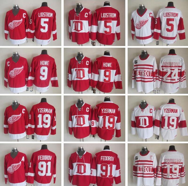 Vintage Deriots red wings Hockey Jerseyss 19 Steve Yzerman 9 Gordie Howe 5 nicklas lidstrom 24 Chris Chelios 91 Sergei Fedorov hot Retro, Retro hockey
Vintage Deriots red wings Hockey Jerseyss 19 Steve Yzerman 9 Gordie Howe 5 nicklas lidstrom 24 Chris Chelios 91 Sergei Fedorov hot Retro, Retro hockey