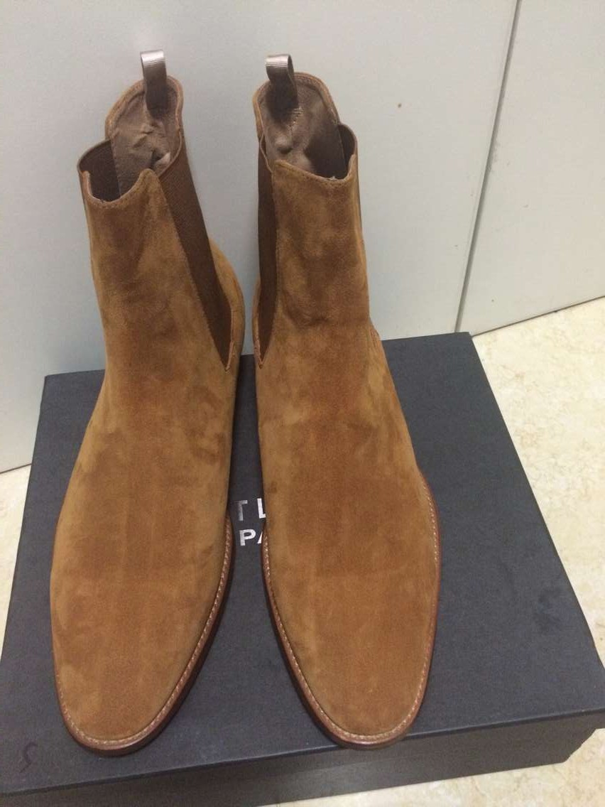 2023ss Factory direct genuine leather trend leading men's boots high quality s L casual wild matte P shoes