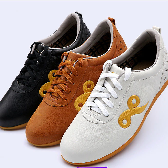 High Quality Cowhide Tai Chi Shoes Soft Real Leather Wushu Shoes Martial Arts Sneaker Sports Training Footwear, As pic
High Quality Cowhide Tai Chi Shoes Soft Real Leather Wushu Shoes Martial Arts Sneaker Sports Training Footwear, As pic