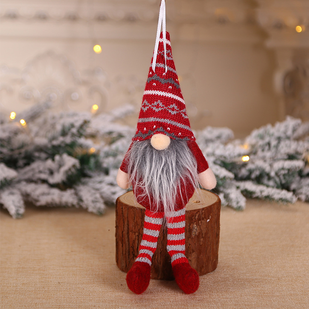 Christmas Ornament Gifts Cute DIY Mini Holiday Tree Drop Hanging Wall Pendant Knitted Long Leg Doll Decorations Drop Party
Christmas Ornament Gifts Cute DIY Mini Holiday Tree Drop Hanging Wall Pendant Knitted Long Leg Doll Decorations Drop Party
