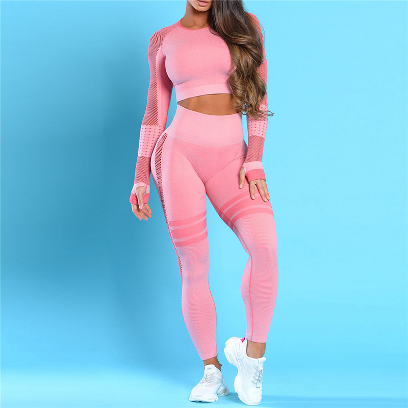 Women slim Yoga Set Seamless Tights Exercise Yoga Pants Gym Set High Waist Leggings Pants Sports Clothing Fitness Shirt, Multi
Women slim Yoga Set Seamless Tights Exercise Yoga Pants Gym Set High Waist Leggings Pants Sports Clothing Fitness Shirt, Multi