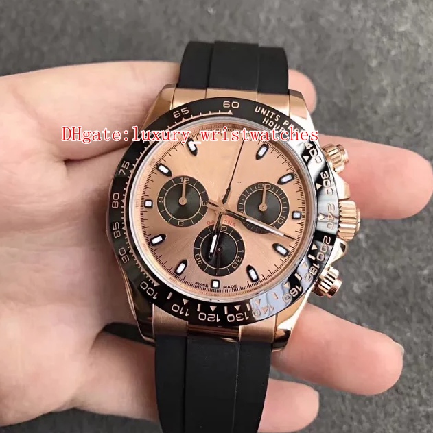 Super Wristwatches ARF V2 Cosmograph 40mm 116515 116518 Rubber Bands 904L Chronograph Working ETA 4130 Automatic mechanical Mens Watches
Super Wristwatches ARF V2 Cosmograph 40mm 116515 116518 Rubber Bands 904L Chronograph Working ETA 4130 Automatic mechanical Mens Watches