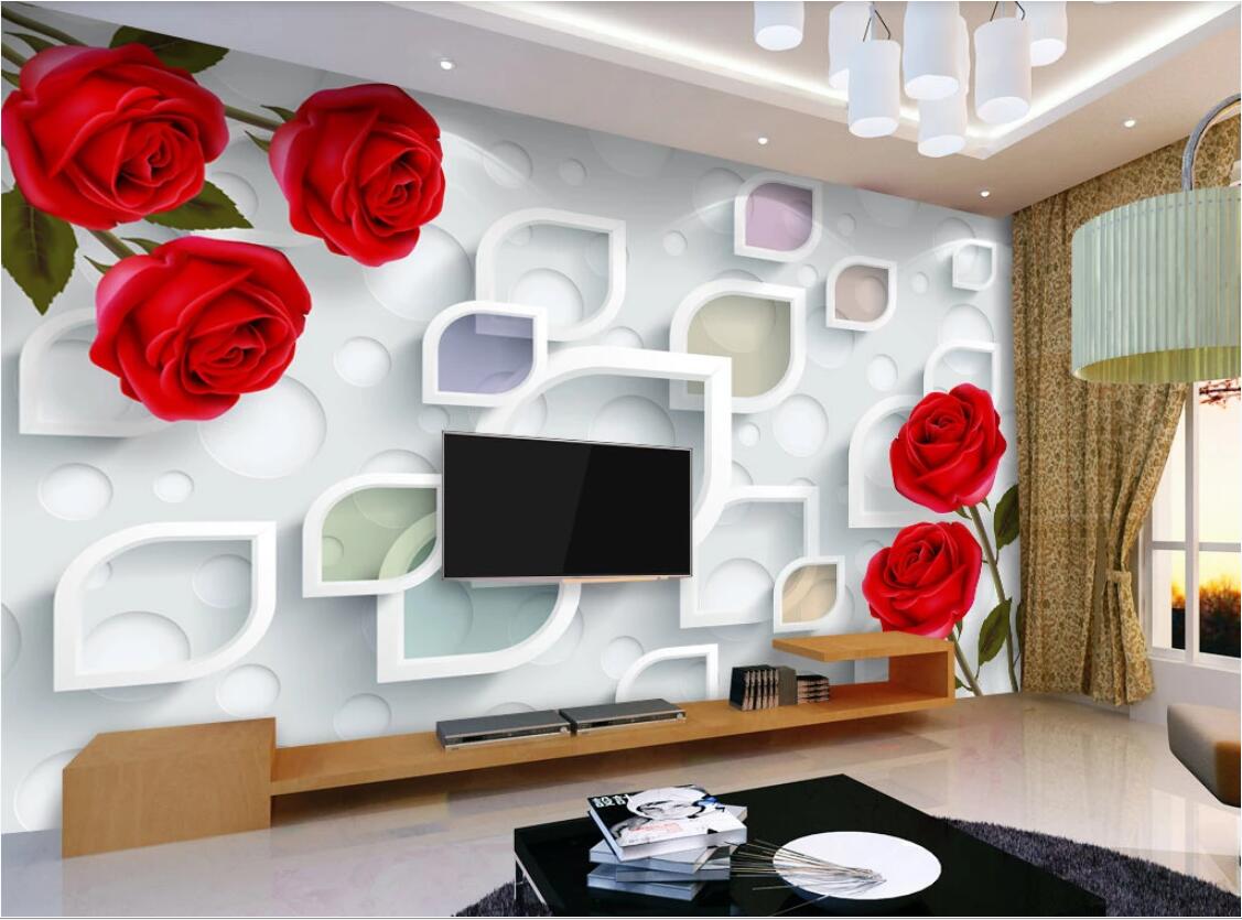 3d room wallpaper custom photo mural Fashion Rose Simple Wallpaper Mural Stereo 3D TV Background Wall wallpaper for walls 3 d, Non-woven fabric
3d room wallpaper custom photo mural Fashion Rose Simple Wallpaper Mural Stereo 3D TV Background Wall wallpaper for walls 3 d, Non-woven fabric