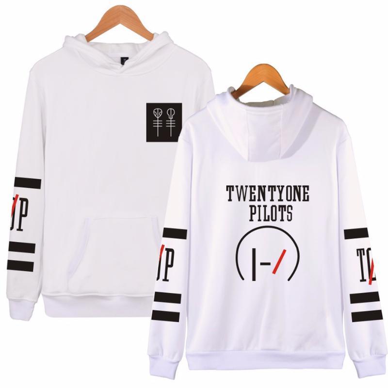 ZOGAA Men Women Hoodies Twenty One Pilots Hip Hop Music Character Pattern Hoodie Autumn Winter Hoodies Sweatshirts