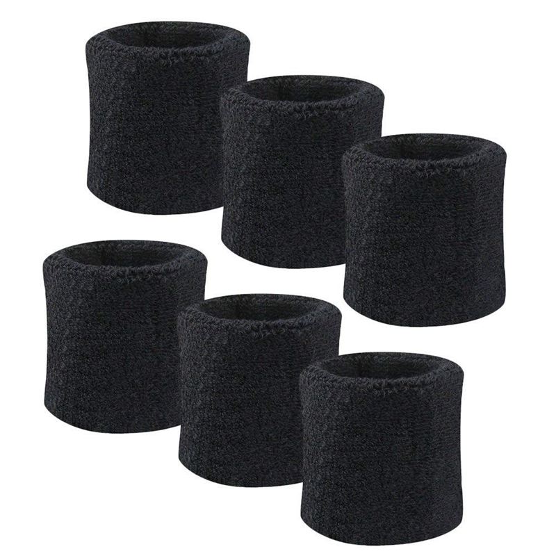 6 Pack Men Women Wrist Sweatband Sports Wristband for Running, Gym Workout, Exercise, Football and More (black))
6 Pack Men Women Wrist Sweatband Sports Wristband for Running, Gym Workout, Exercise, Football and More (black))