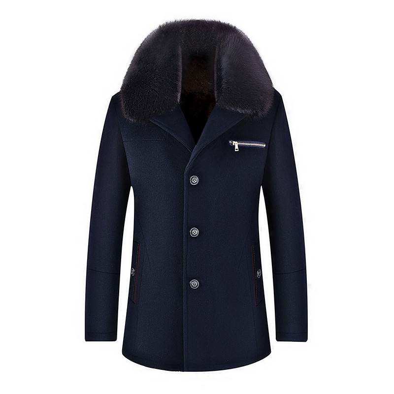 Nice Men Single Breasted Collars Detachable Long Windbreaker Woolen Overcoat Winter Men's High Quality Wool Jackets Trench Coat
Nice Men Single Breasted Collars Detachable Long Windbreaker Woolen Overcoat Winter Men's High Quality Wool Jackets Trench Coat