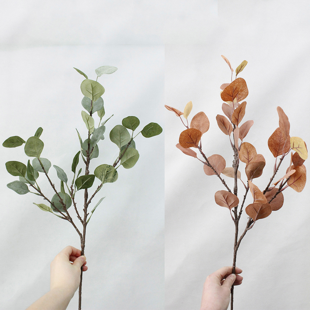 Mother's Day Gift Artificial Leaves Branch Retro Green Silk Eucalyptus Leaf for Home Wedding Decor, Red
Mother's Day Gift Artificial Leaves Branch Retro Green Silk Eucalyptus Leaf for Home Wedding Decor, Red