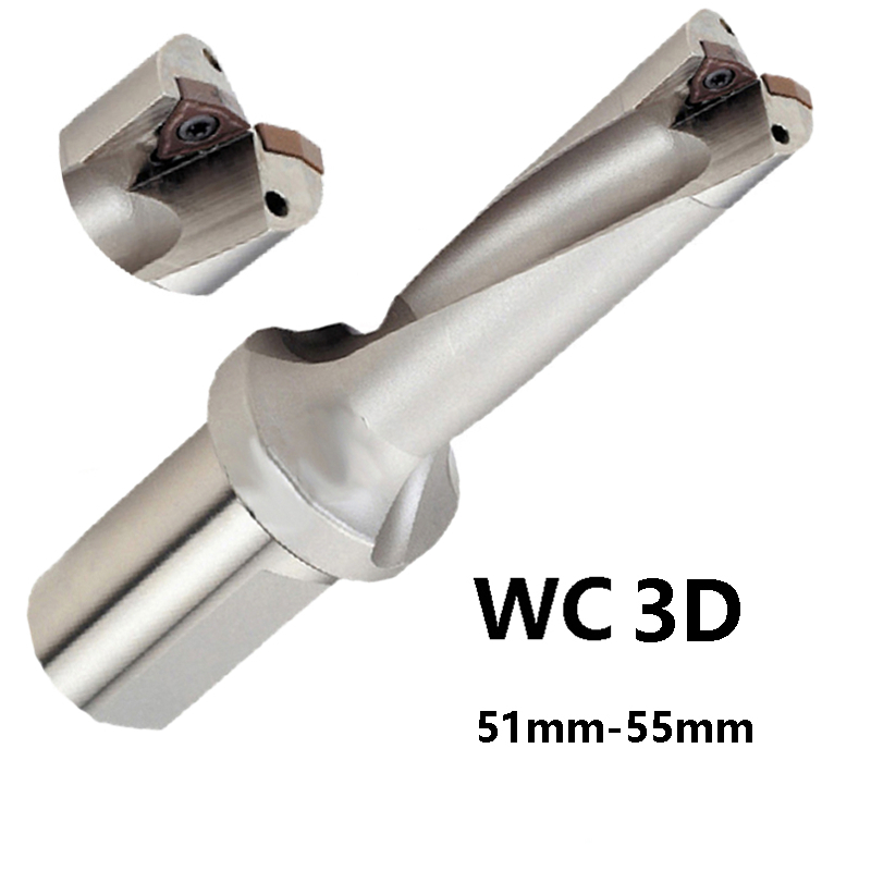 BEYOND Factory Outlet Indexable Insert Drills 3D WC U Drill 51mm-55mm CNC Lathe use WCMT Carbide Inserts Shallow Hole Drilling
BEYOND Factory Outlet Indexable Insert Drills 3D WC U Drill 51mm-55mm CNC Lathe use WCMT Carbide Inserts Shallow Hole Drilling