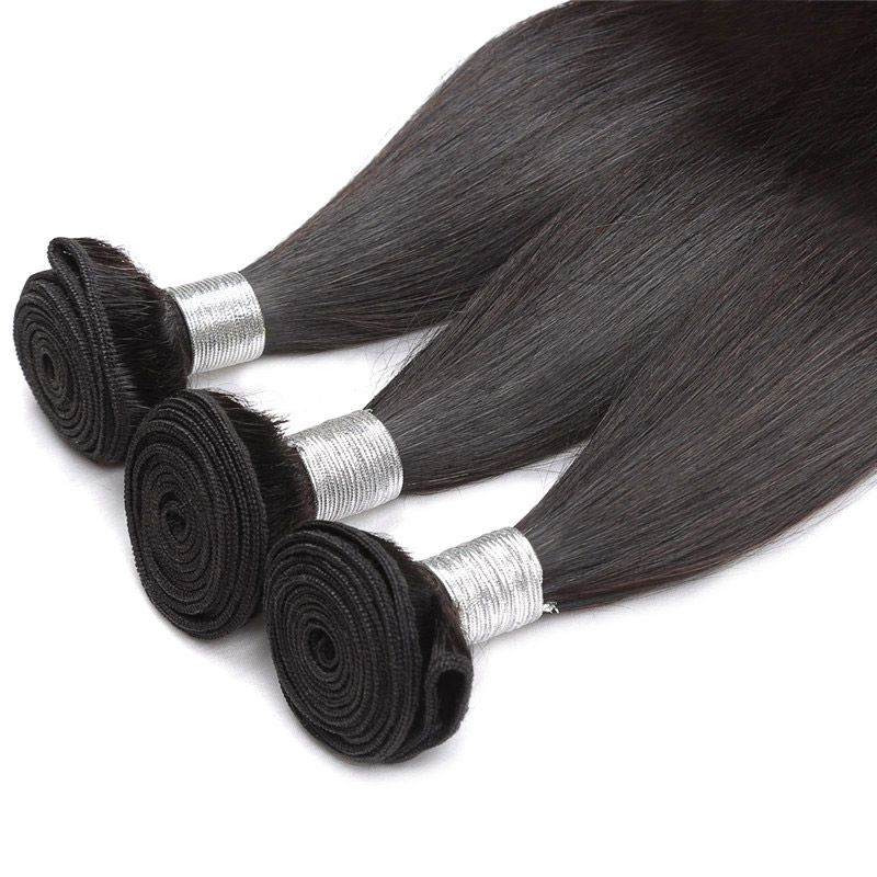Ishow 12A Straight Raw Human Hair Extensions 3/4 Pcs Kinky Curly Body Wave Grade Brazilian Peruvian Malaysian Hair Bundles Weft Weave for Women All Ag