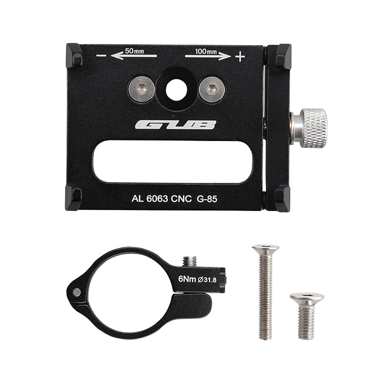 Gub g85 metal Bike Bicycle Holder Motorcycle Handle Phone Mount Handlebar Extender Phone Holder For Iphone Cellphone Gps Etc