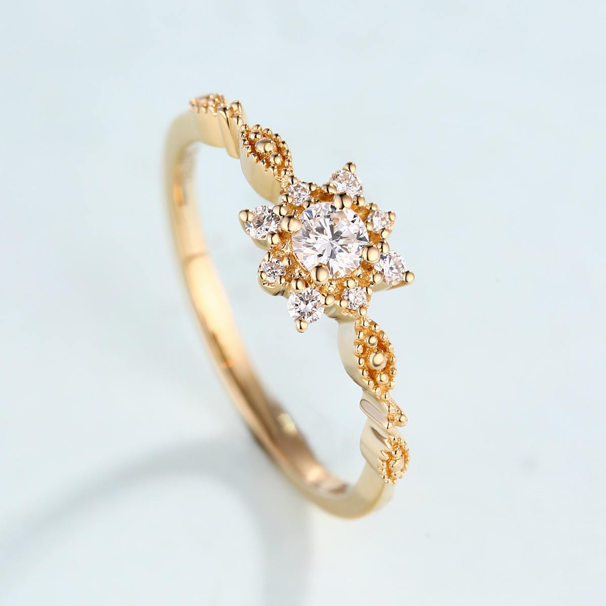 Accessories Originality Diamond Snow Zirconium Stone Ring Woman
Accessories Originality Diamond Snow Zirconium Stone Ring Woman