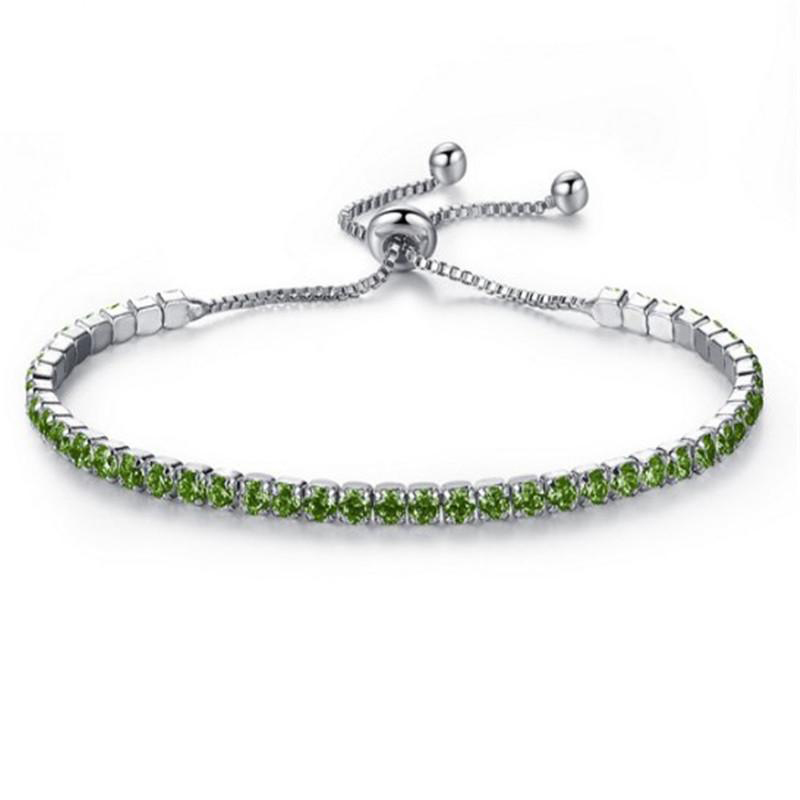 Fashion Cubic Zirconia Tennis Bracelet & Bangles For Women Gifts New Fashion Wedding Engagement Bracelets