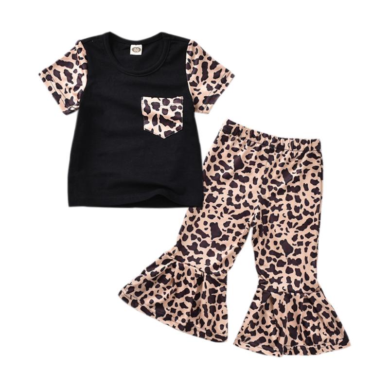 SAGACE 2 Piece Outfits For Toddler Girls Clothes Leopard Print T Shirt +Flares Pants Clothes Sets For Children Girl Clothing, Brown
SAGACE 2 Piece Outfits For Toddler Girls Clothes Leopard Print T Shirt +Flares Pants Clothes Sets For Children Girl Clothing, Brown