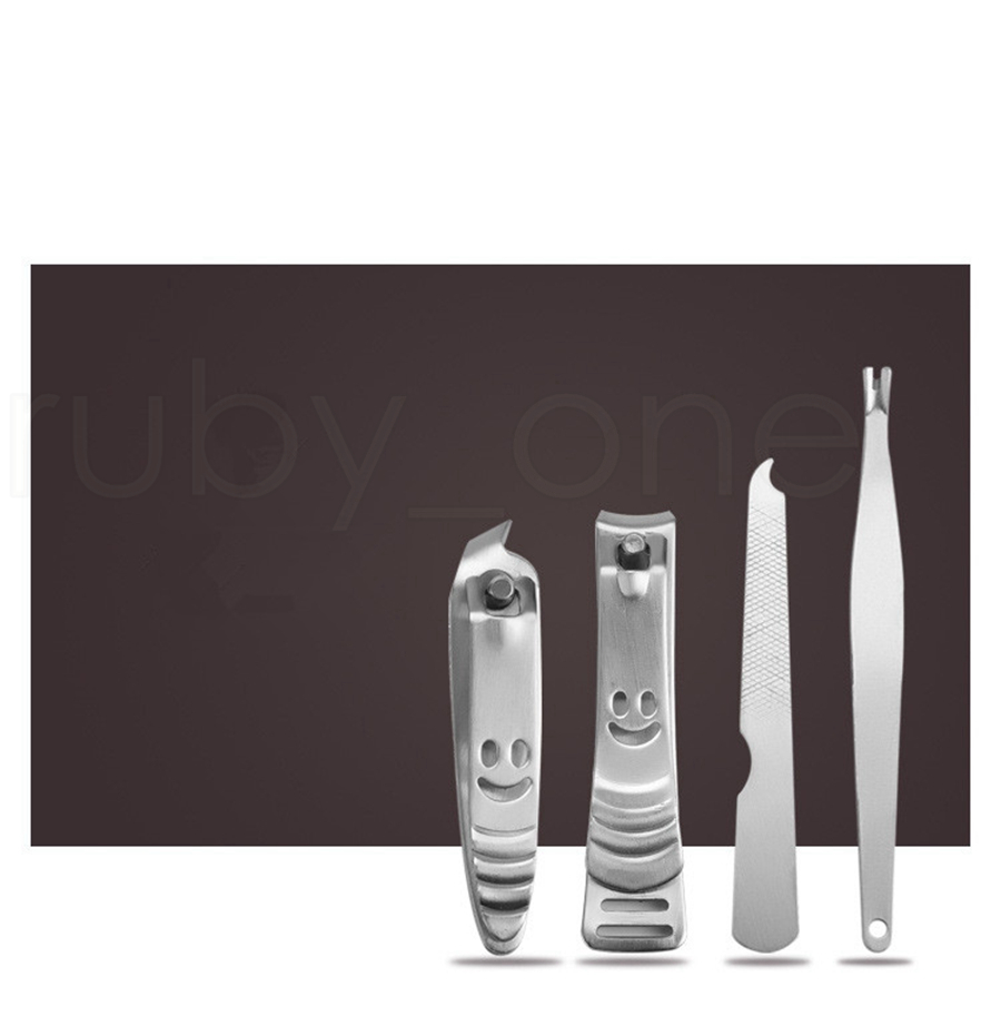 Nail Care Tools Manicure Sets Nail Clippers Nail Scissors Tweezer Manicure Pedicure Set Travel Grooming Kit 7pcs/Set De Manicura De Unas