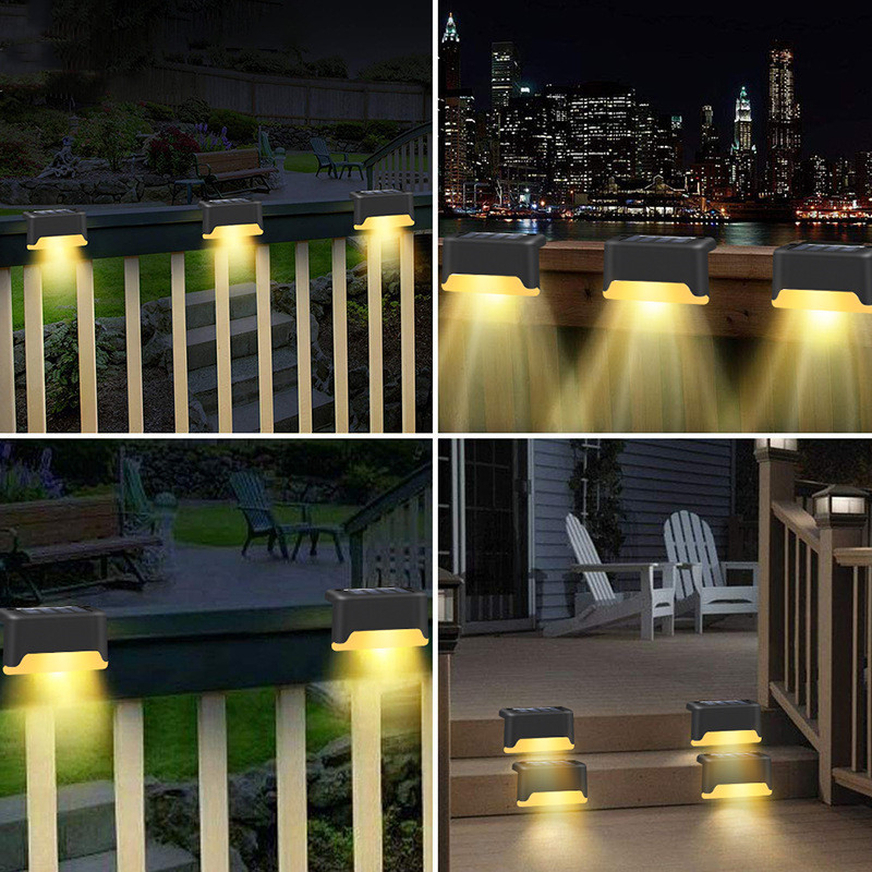 Solar Path Stair Outdoor Light Led Solar Lamp Waterproof Outdoor Security Lamps for Patio Garden Pathway and Yard
