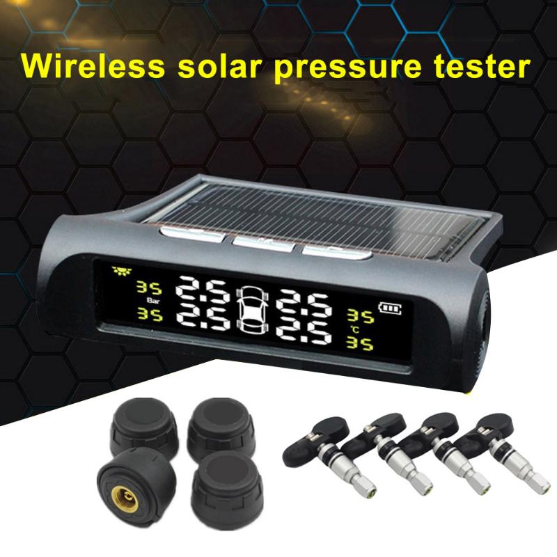 Car TPMS Tire Pressure Monitoring System Tester Smart Solar Energy Digital LCD Display Automatic Security Alarm Professional
Car TPMS Tire Pressure Monitoring System Tester Smart Solar Energy Digital LCD Display Automatic Security Alarm Professional