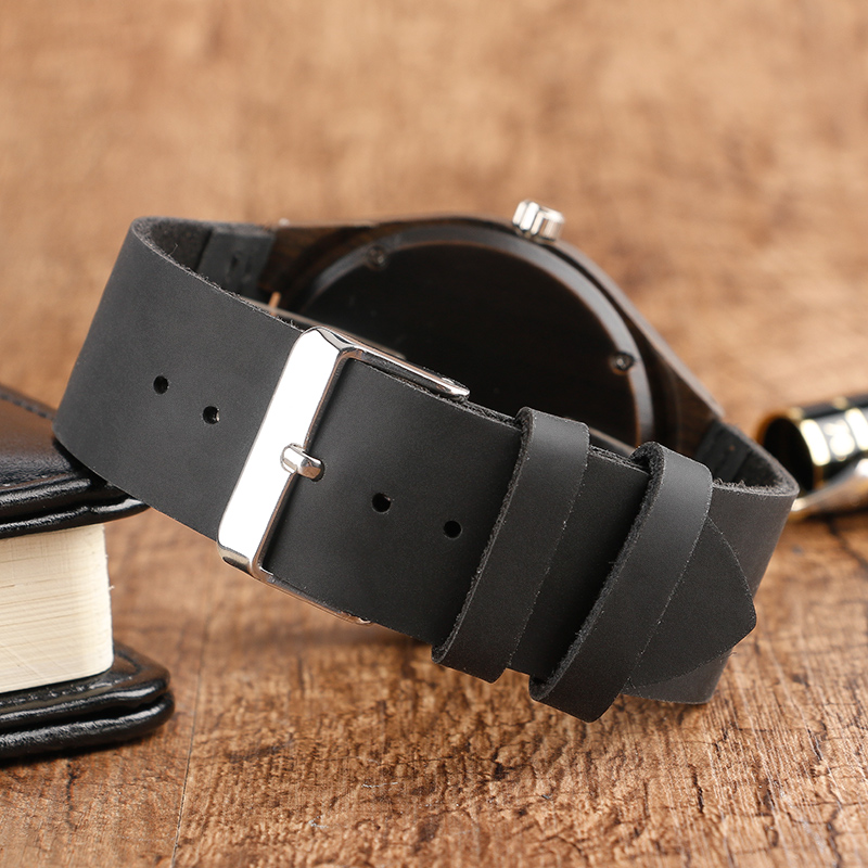 Mens Creative Wood Watch Black Face Nature Wood Male Bamboo Novel Genuine Leather Band Strap relogio de madeira, As pic
Mens Creative Wood Watch Black Face Nature Wood Male Bamboo Novel Genuine Leather Band Strap relogio de madeira, As pic