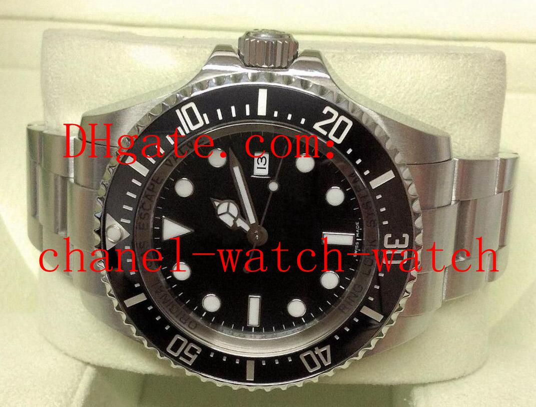 44mm 116660 Dweller Sea Stainless Steel Men's Automatic Mechanical Movement Watch Ceramic Bezel Glidelock Clasp Mens Wrist Watches, Black
44mm 116660 Dweller Sea Stainless Steel Men's Automatic Mechanical Movement Watch Ceramic Bezel Glidelock Clasp Mens Wrist Watches, Black
