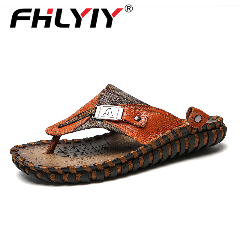 Mens Genuine Leather Slippers Outdoor Flip Flops Men Slipper Chanclas Hombre Summer Shoes New 2020 Casual Mens Slippers Big Size, Black
Mens Genuine Leather Slippers Outdoor Flip Flops Men Slipper Chanclas Hombre Summer Shoes New 2020 Casual Mens Slippers Big Size, Black