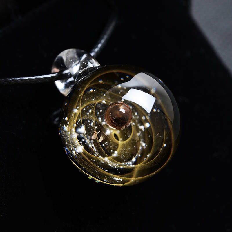 Universe Glass Bead Planets Pendant Necklace Galaxy Rope Chain Solar System Design Necklace for Women Christams Gift
Universe Glass Bead Planets Pendant Necklace Galaxy Rope Chain Solar System Design Necklace for Women Christams Gift