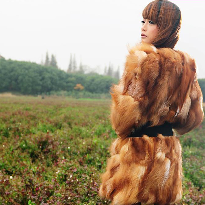 100% Women Winter Thick Real Fur Coat Patchwork Gradual Color Long Coat Natural Real Fur Waistcoats Jackets For Women, As picture
100% Women Winter Thick Real Fur Coat Patchwork Gradual Color Long Coat Natural Real Fur Waistcoats Jackets For Women, As picture