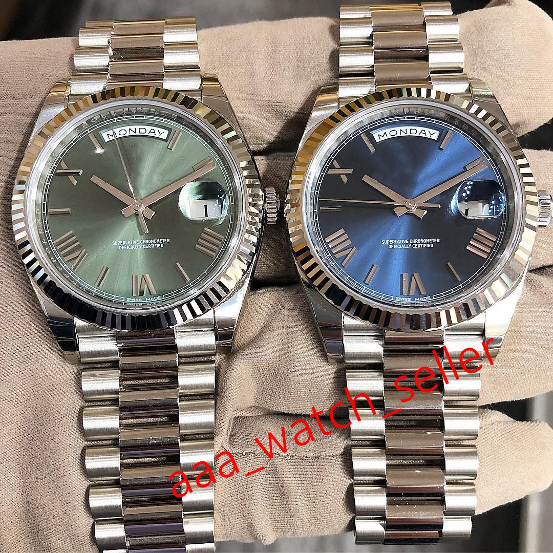 7 Styles Master luxury mens watches 40mm Day-D 228239 228235 228238 fluted bezel SS316L president bracelet mechanical automatic movement sport wristwatches, Black
7 Styles Master luxury mens watches 40mm Day-D 228239 228235 228238 fluted bezel SS316L president bracelet mechanical automatic movement sport wristwatches, Black