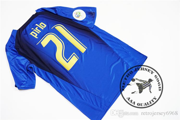 Free shipping italy 2006 home pirlo totti del piero grosso cannavaro materazzi soccer jersey
Free shipping italy 2006 home pirlo totti del piero grosso cannavaro materazzi soccer jersey