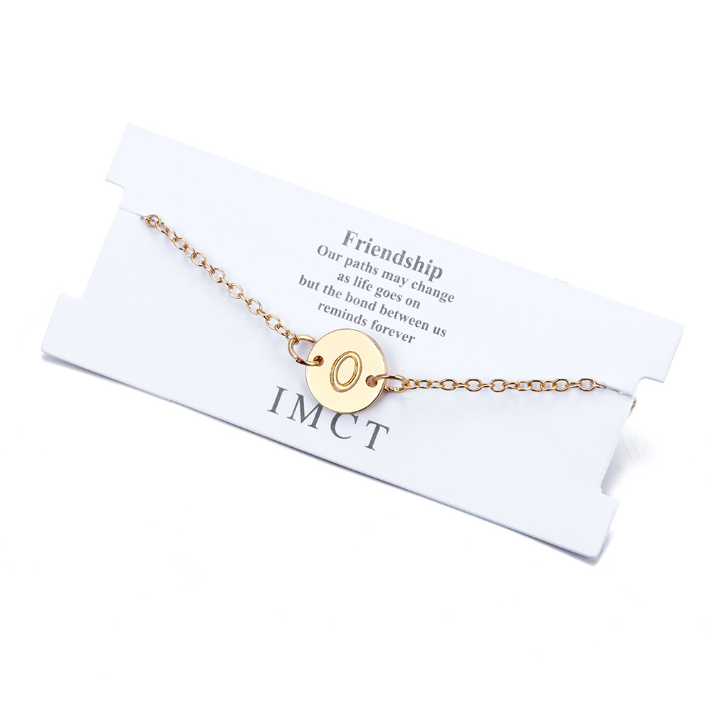 1 PC New Charm Letter O Women Girl Golden A-Z 26 Letters Bracelet bangle For Women Adjustable Personality Simple Jewelry Gift
1 PC New Charm Letter O Women Girl Golden A-Z 26 Letters Bracelet bangle For Women Adjustable Personality Simple Jewelry Gift