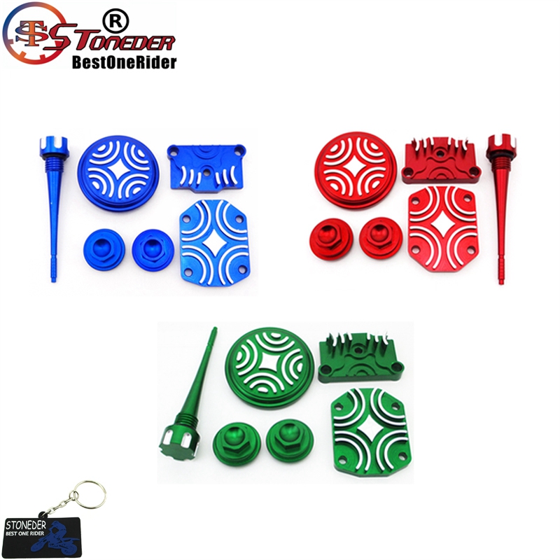 STONEDER CNC Engine Dress Up Kit For 50cc 70cc 90cc 110cc 125cc Zongshen YX Lifan Chinese Motorcycle Pit Dirt Motor Trail Bike
STONEDER CNC Engine Dress Up Kit For 50cc 70cc 90cc 110cc 125cc Zongshen YX Lifan Chinese Motorcycle Pit Dirt Motor Trail Bike