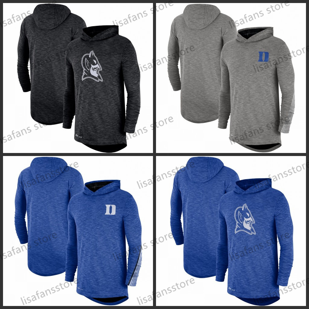 Duke Blue Devils Heather Gray Royal Tops Sideline Long Sleeve Hooded Performance Top Tee Printed Team Color College T-Shirts size -4XL, As shows
Duke Blue Devils Heather Gray Royal Tops Sideline Long Sleeve Hooded Performance Top Tee Printed Team Color College T-Shirts size -4XL, As shows