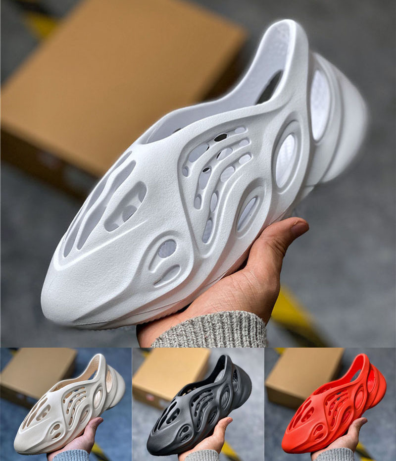 Kanye West Foam Runner Flip Flop Triple White Black Red Slipper Women Mens Designer Beach Sandals Fashion Tainers Slip-on Shoes, #1
Kanye West Foam Runner Flip Flop Triple White Black Red Slipper Women Mens Designer Beach Sandals Fashion Tainers Slip-on Shoes, #1