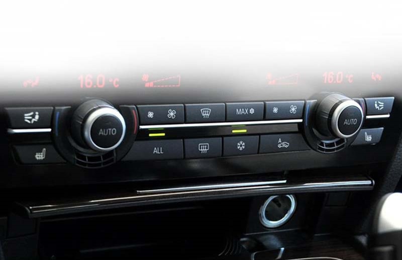 A/C Air Condition Rotation Control Button Konb For BMW 5 7 Series F10 F02 F07 Car Auto Temperature Adjustment
