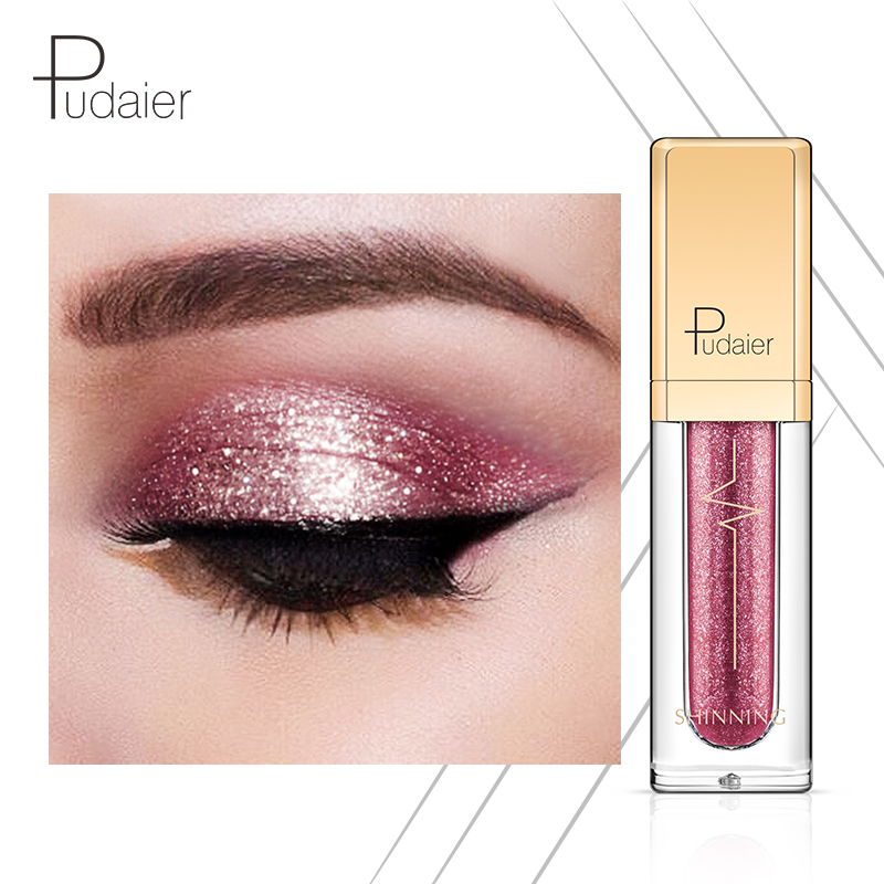 Pudaier Liquid Glitter Eyeshadow 18 Colors Waterproof Pigments Gold Purple Metalic Gel Eye Shadow Cream Makeup
Pudaier Liquid Glitter Eyeshadow 18 Colors Waterproof Pigments Gold Purple Metalic Gel Eye Shadow Cream Makeup
