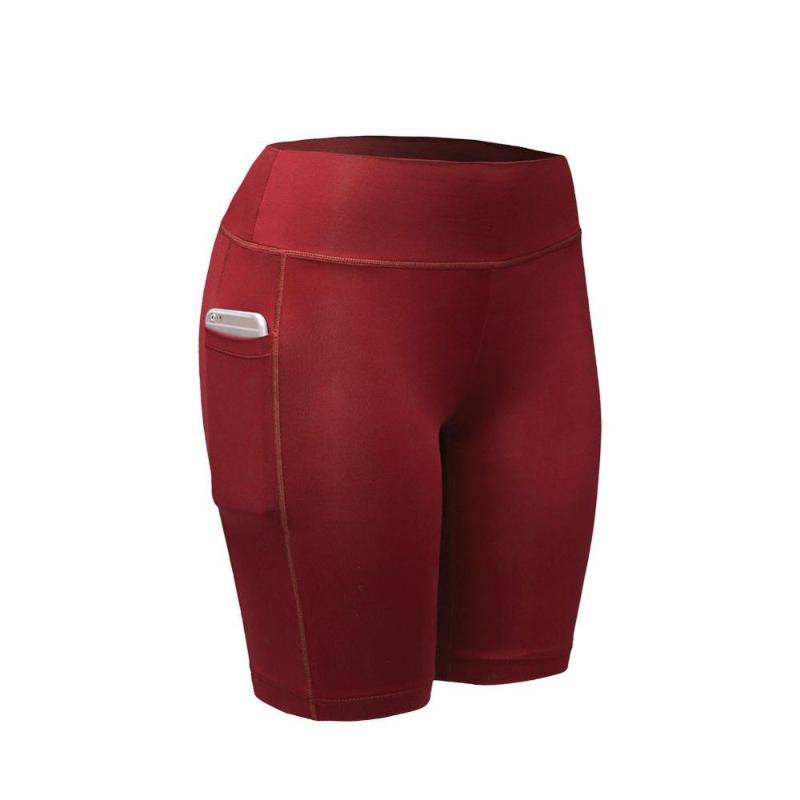 Women Elastic Running Fitness Gym Shorts With Pocket Feminino Fitness Workout Shorts Quick Drying Women Sports
Women Elastic Running Fitness Gym Shorts With Pocket Feminino Fitness Workout Shorts Quick Drying Women Sports
