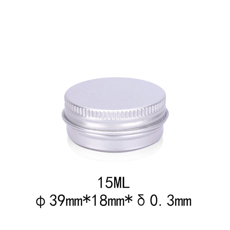 15ml Empty Aluminum Bottle Containers Jars 15g Metal Tea Tin Box Cans 15 ml g Balm Nail Derocation Crafts DAB Wax Packaging Cases
15ml Empty Aluminum Bottle Containers Jars 15g Metal Tea Tin Box Cans 15 ml g Balm Nail Derocation Crafts DAB Wax Packaging Cases