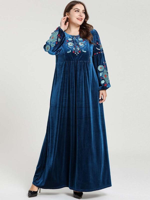 Hot Long Black Abaya Turkish Vestido For Dubai Girls